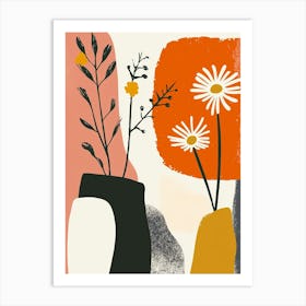 Flowers In Vases Art Print