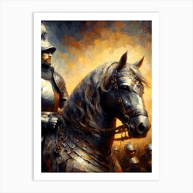 Creative Horse Beauty Illustration Nr 231 Art Print