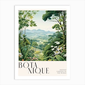 Botanique Fantasy Gardens Of The World 58 Art Print