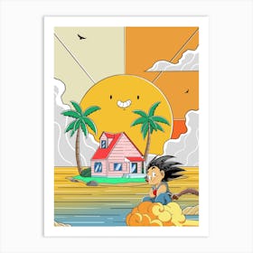 Kame House 1 Art Print