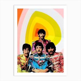 Beatles band Art Print