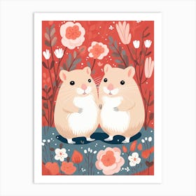 Hamster Art Print