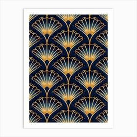 Deco Wallpaper 6 Art Print