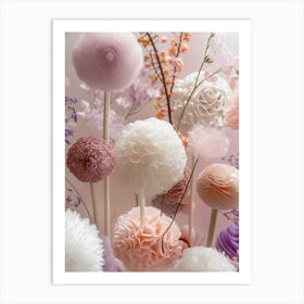 Flower Arrangement Art Print