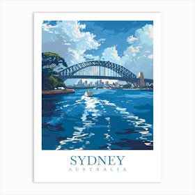 Sydney Travel Australia Art Print