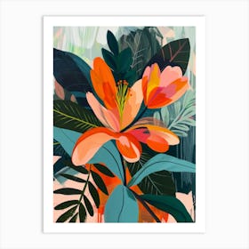 Flora 4 Art Print