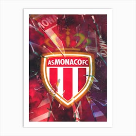 As Monaco Fc 3 Art Print