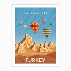 Cappadocia Turkey Art Print