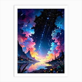 Night Sky 18 Art Print