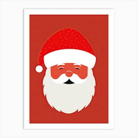 Santa Claus, Christmas print 1 Art Print