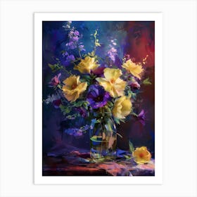 Flowers In A Vase 138 Art Print