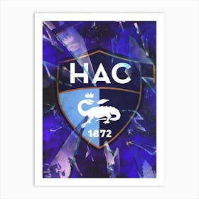 Le Havre Athletic Club 3 Art Print