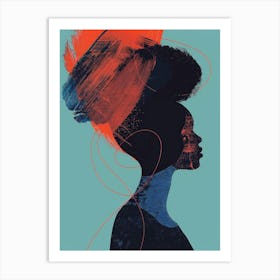 Portrait Of A Woman 162 Art Print