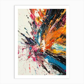 Abstract Painting 2404 Art Print