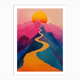 'Sunrise' 101 Art Print