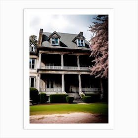 Old Mansion Art Print