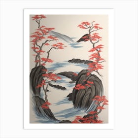 Beautiful Nature Painting Art Print