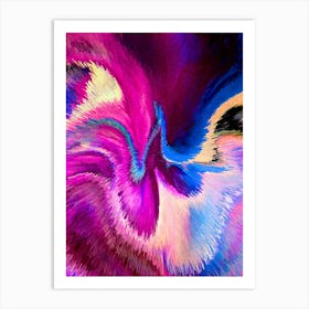 Acrylic Extruded Painting 249 Art Print