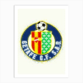 Getafe Cf Painting Art Print