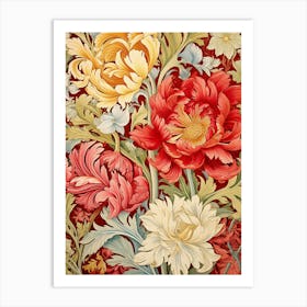 William Morris Floral 2 Art Print