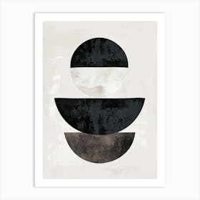 Tagbilaran Stone Park Bauhaus Minimalist Art Print