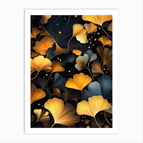 Ginko Leaves 2 Art Print