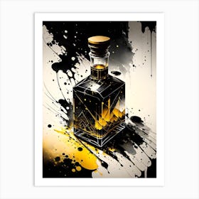 Bottle Of Whiskey Art Print