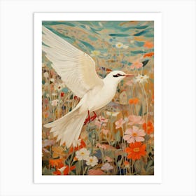 Common Tern 4 Detailed Bird Painting Art Print