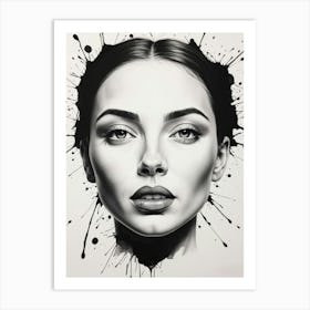 Portrait Of A Woman 66 Art Print