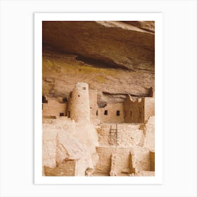 Native American Ruins Art Print