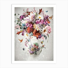 Flowers In A Vase 2 Art Print