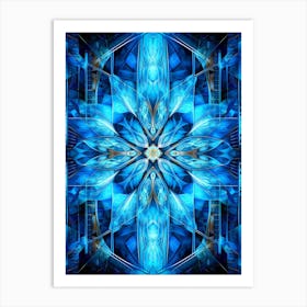 Kinetic Abstract Geometric 5 Art Print