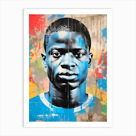 Ngolo Kante (1) Art Print