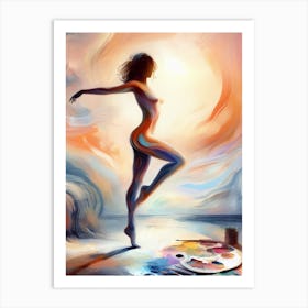 Woman 1 Art Print