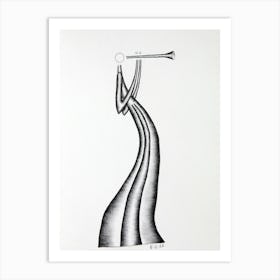 Morning Trumpet Sounds Art Print