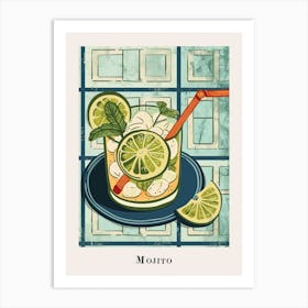 Mojito Tile Poster Art Print