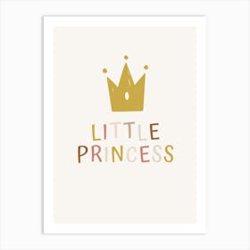 Little Princess Kids and Nursery Art Print