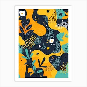 Abstract Pattern Art Print