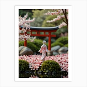 Japanese Garden 7 Art Print