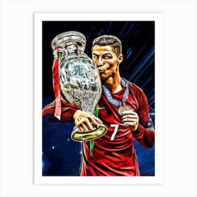 Ronaldo Art Print