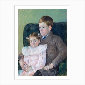 Gardner And Ellen Mary Cassatt (1899), Mary Cassatt Art Print