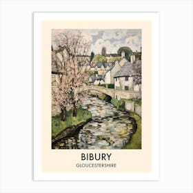 Bibury (Gloucestershire) Painting 8 Travel Poster Art Print