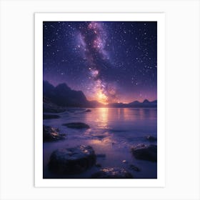 Milky Way 24 Art Print