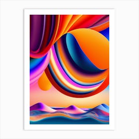 Abstract Painting 3 Art Print