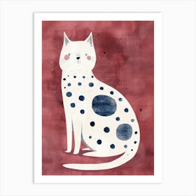 Polka Dots Canvas Print 1 Art Print