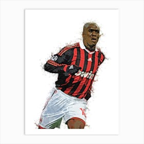 Clarence Seedorf Watercolor Art Print