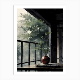 Asian Painting 12 Art Print