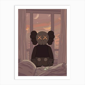 Kaws lucid dream Art Print