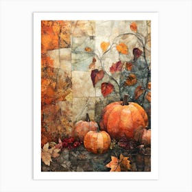 The Pumpkin Harvest 15 Art Print