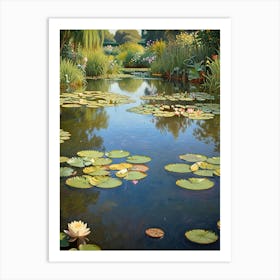 Lily Pond Art Print